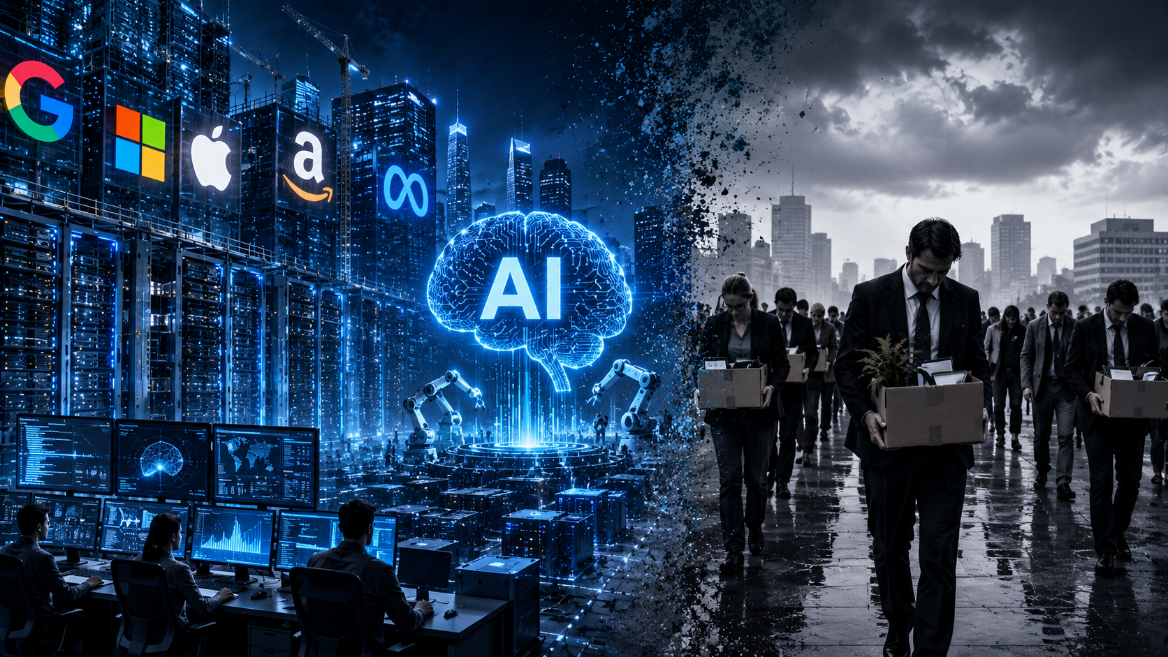 Big Tech Is Spending $725B on AI While Firing Hundreds of Thousands