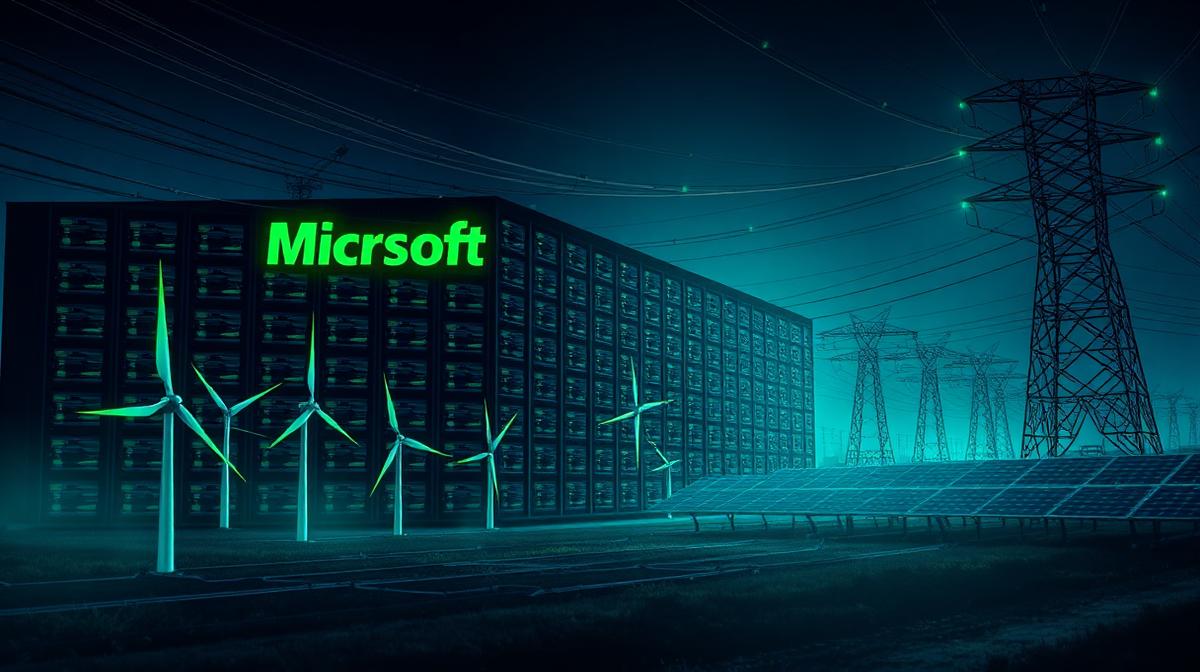Microsoft May Abandon Its 2030 Clean Energy Pledge — AI Data Centers Are Eating the Planet